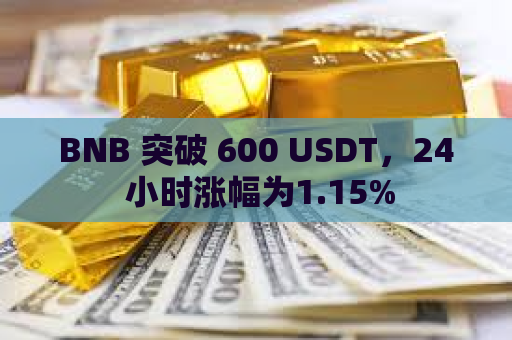 BNB 突破 600 USDT，24 小时涨幅为1.15%